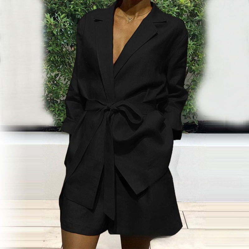 Chanel-Inspired Casual Two-Piece Pants Set