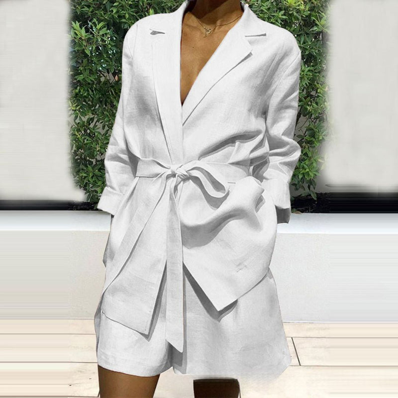 Chanel-Inspired Casual Two-Piece Pants Set