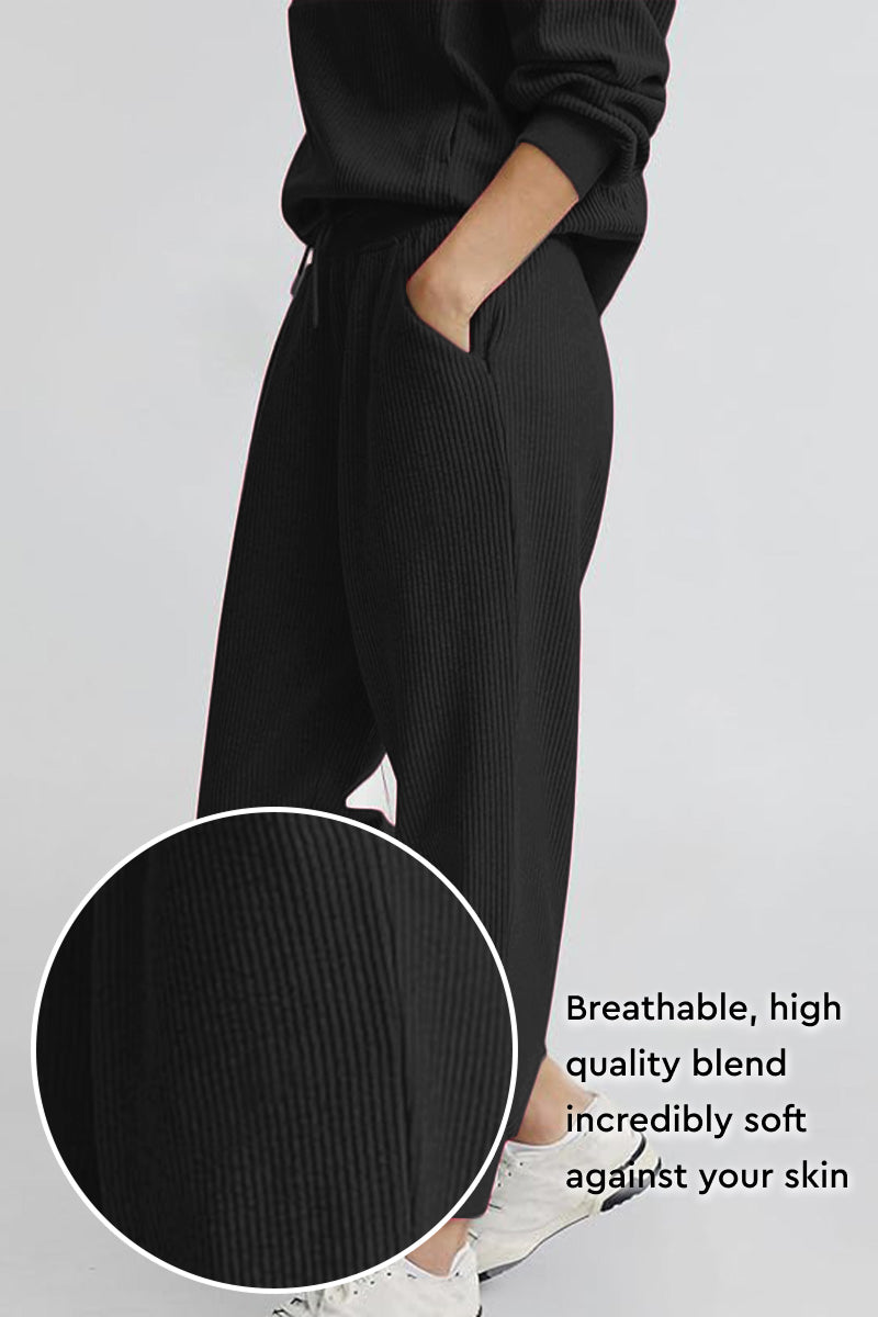 Unisex Half-Zip Sweat Set