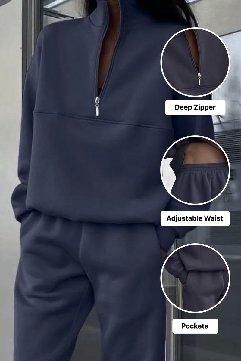 The Essential Edit: Cotton Blend Tracksuit