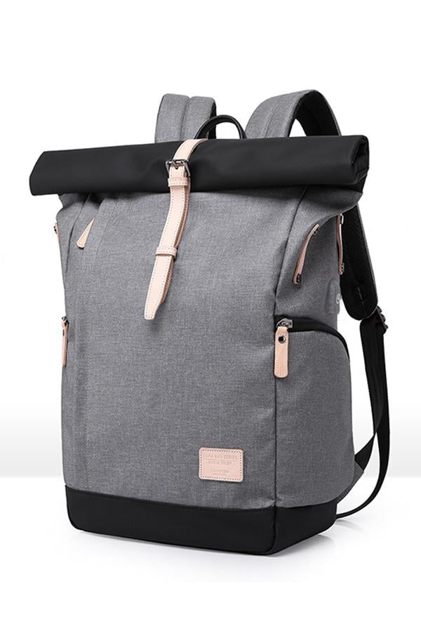 Rolldown Buckle Laptop Backpack