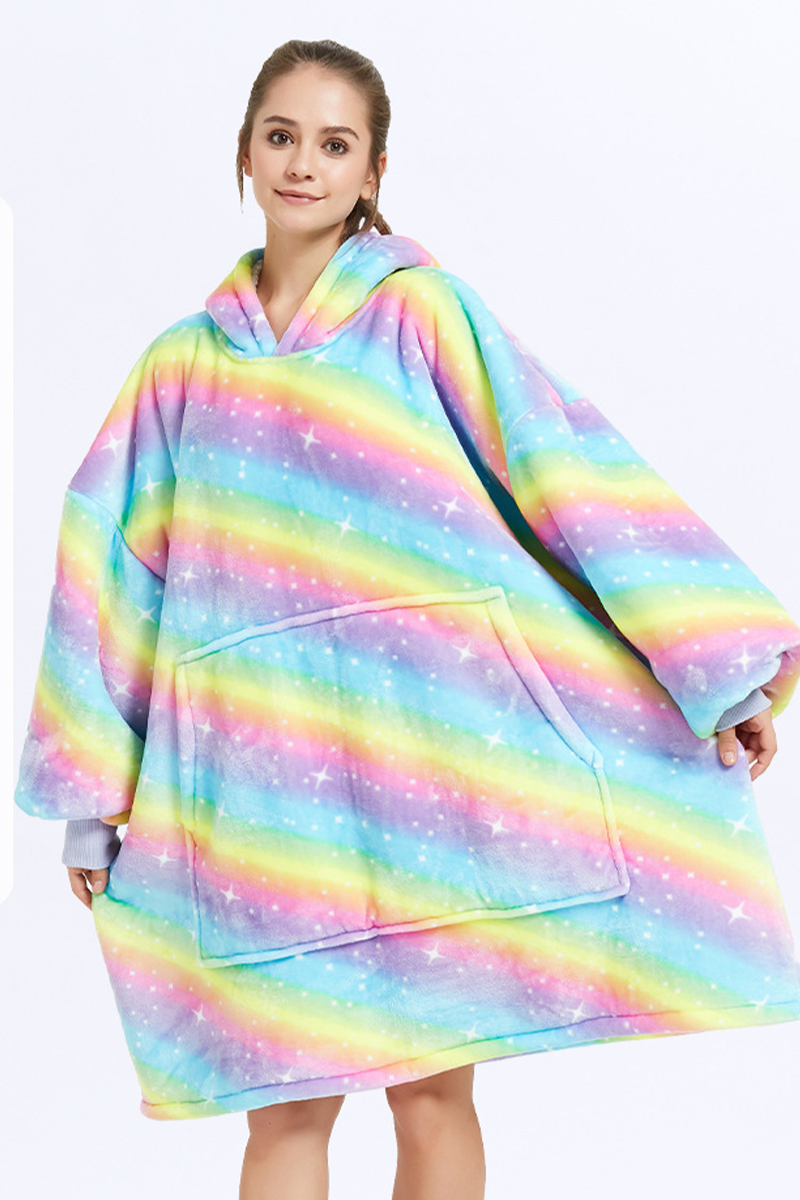 Lazy Fleece Bright Blanket Sweater