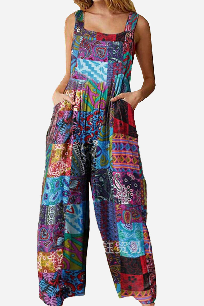 Vibrant &amp; Creative: Bohemian Fantasy Overalls