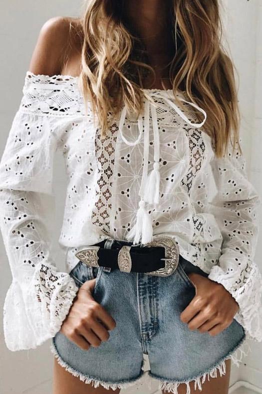 Vintage Lace Blouse